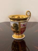 Beker - Porselein, Goud - Kopje jasmijn, Antiek en Kunst