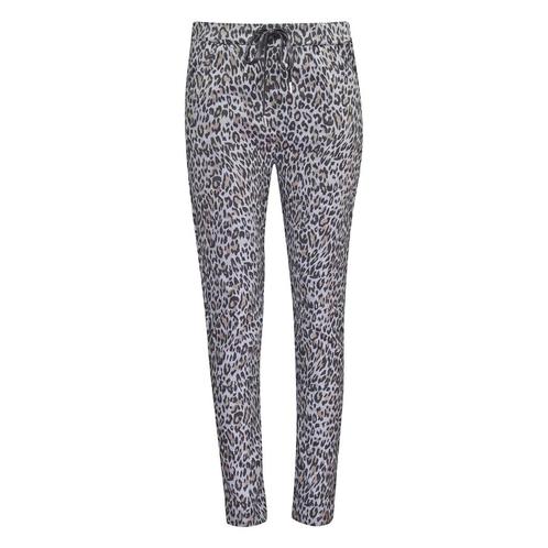 Heartkiss • luipaard broek • S, Kleding | Dames, Broeken en Pantalons, Grijs, Nieuw, Maat 36 (S), Verzenden