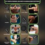 2dekans | Sanbo Massage Gun Elite - 30 Standen en 8, Ophalen of Verzenden, Zo goed als nieuw