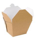 Voedseldozen | Karton | Recyclebaar (250 stuks), Verzenden, Nieuw in verpakking