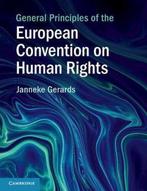 General Principles of the European Convention, 9781108718288, Verzenden, Zo goed als nieuw, Studieboeken