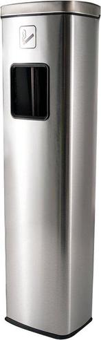 2dekans | BRASQ Staande Asbak RVS - Buiten Asbak met 20, Huis en Inrichting, Woonaccessoires | Prullenbakken, Ophalen of Verzenden