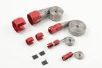 MR. GASKET FLEX-BRAID HOSE SLEEVE KIT - RED - Rvs slang, Ophalen of Verzenden, Nieuw