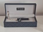 Montegrappa - Duetto noir, Capuchon en argent strié 925. -, Verzamelen, Nieuw