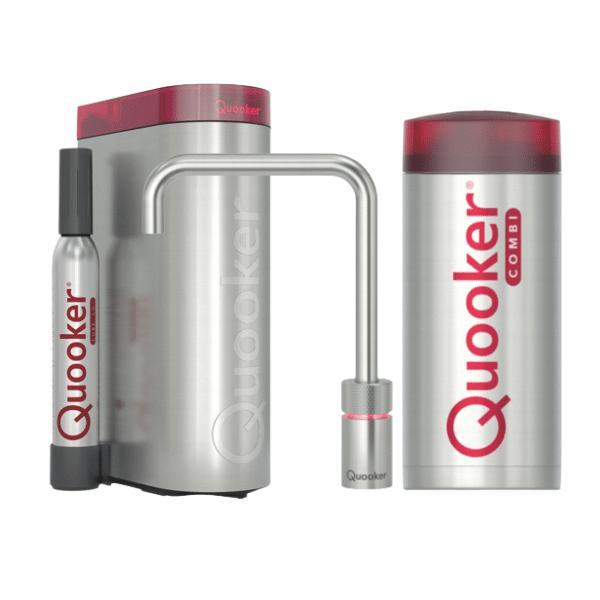 €2116 QUOOKER COMBI+ NORDIC SQUARE RVS + CUBE - 22+NSRVS, Huis en Inrichting, Keuken | Keukenbenodigdheden, Ophalen of Verzenden