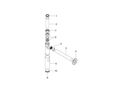 Hansgrohe 52105000 afvoerput voor douche & bad Badafvoerput, Huis en Inrichting, Woonaccessoires | Overige, Zo goed als nieuw