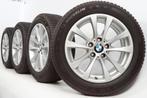 BMW 3 GT 17 Inch 395 Velgen + Winterbanden Michelin Runflat, Auto-onderdelen, Banden en Velgen, Gebruikt, Velg(en), 17 inch, Winterbanden