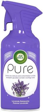 AIRWICK PURE PAARSE LAVENDEL LUCHVERFRISSER SPRAY TRAY 6 X.., Verzenden, Nieuw