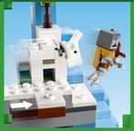LEGO Minecraft De Ijsbergtoppen Bouwspeelgoed - 21243, Kinderen en Baby's, Speelgoed | Duplo en Lego, Ophalen of Verzenden, Nieuw