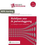 Richtlijnen voor de jaarverslaggeving 2018 9789013147933, Boeken, Economie, Management en Marketing, Verzenden, Gelezen, Wolters Kluwer Nederland B.V.