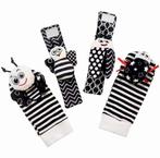 Baby voelboekje/boxhanger Sweet Animals zwart wit, Kinderen en Baby's, Verzenden, Nieuw, Kraamcadeau