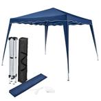 Inklapbare Partytent Vivara - 3 x 3m - Blauw, Tuin en Terras, Partytenten, Verzenden, Nieuw