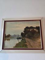 Henk Dekker (1897-1974) - Boerenlandschap met hef, Antiek en Kunst