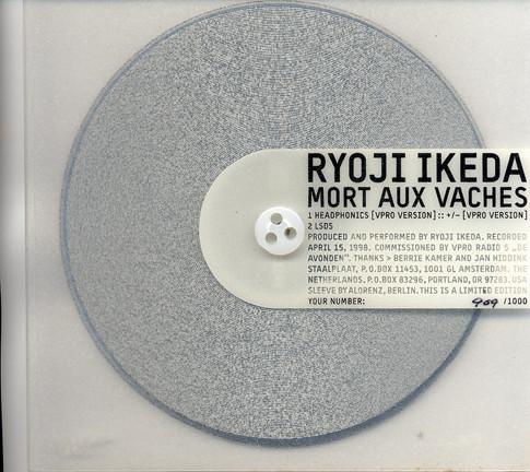cd - Ryoji Ikeda - Mort Aux Vaches, Cd's en Dvd's, Cd's | Overige Cd's, Zo goed als nieuw, Verzenden