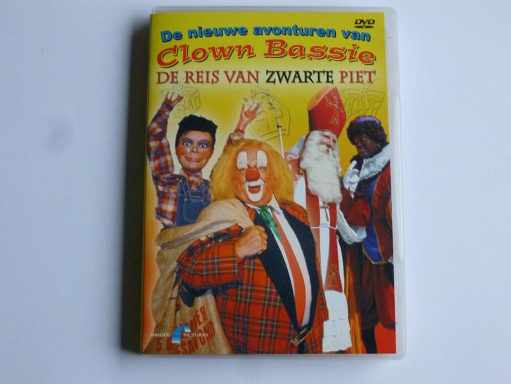 Clown Bassie - De Reis van Zwarte Piet (DVD), Cd's en Dvd's, Dvd's | Kinderen en Jeugd, Zo goed als nieuw, Verzenden