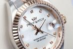 Philip Watch - Caribe Urban - Date - Diamonds & Mother of, Sieraden, Tassen en Uiterlijk, Horloges | Heren, Nieuw