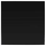 Tafelblad Glas 70x70 Zwart - Retourdeal! 35% Korting, 50 tot 100 cm, Vierkant, Nieuw, Glas