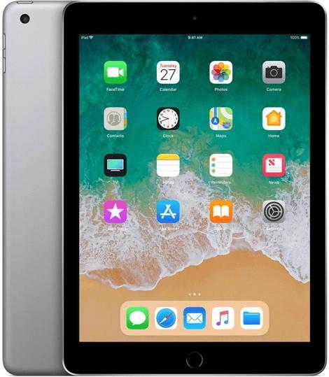 iPad 2018 32GB  Space Gray  Refurbished met 3 jaar Garantie, Computers en Software, Apple iPads, Apple iPad, Wi-Fi, Zwart, Zo goed als nieuw