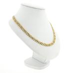 Gouden panter schakelcollier (Ketting), Ophalen of Verzenden, Gebruikt, Overige kleuren, Goud