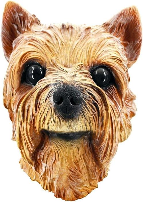 Hondenmasker Yorkshire Terrier, Kleding | Dames, Carnavalskleding en Feestkleding, Nieuw, Verzenden