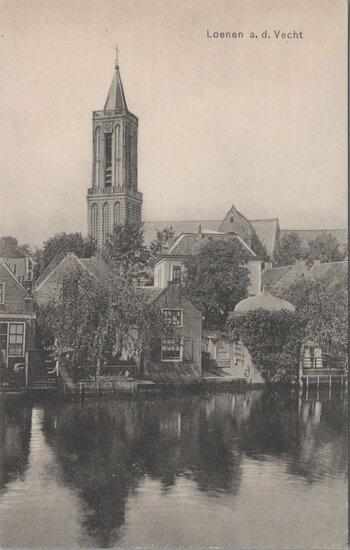 LOENEN A.D. VECHT - Gezicht op Loenen a.d. Vecht, Verzamelen, Ansichtkaarten | Nederland, Verzenden