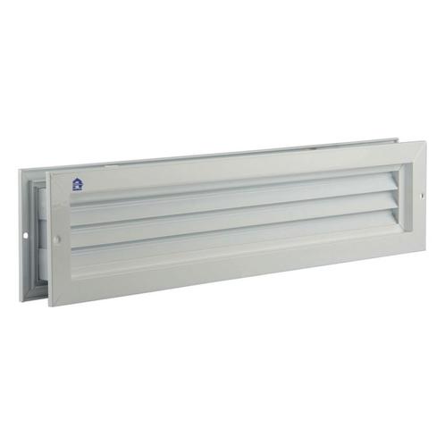 Renson - Renson Deurrooster 425x76mm Wit, Doe-het-zelf en Verbouw, Ventilatie en Afzuiging, Nieuw, Ophalen of Verzenden
