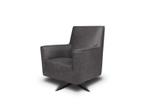 Fauteuil Valley - fauteuils - Antraciet, Huis en Inrichting, Stoelen, Nieuw, Leer