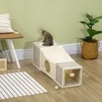 Kattentunnel - Speelse kattenhol - Sisal - Bruin/Beige, Ophalen of Verzenden, Nieuw