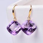 Zonder minimumprijs - Oorbellen - 18 karaat Geel goud, Nieuw