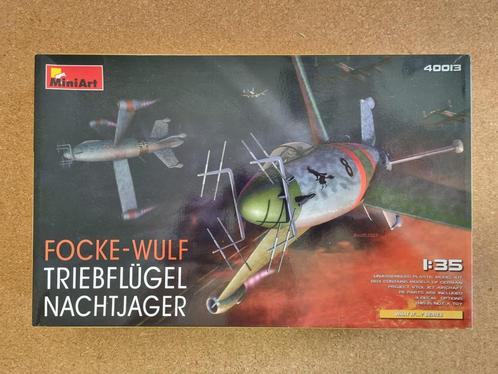 MiniArt 40013 Focke Wulf Triebflügel Nachtjager 1:35, Hobby en Vrije tijd, Modelbouw | Vliegtuigen en Helikopters, Verzenden