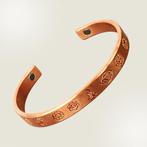 Koperen gezondheids-klemarmband chakras, met 2 magneten, Ophalen of Verzenden, Nieuw