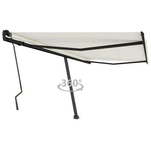 vidaXL Luifel vrijstaand handmatig uittrekbaar 450x300 cm, Tuin en Terras, Zonneschermen, Nieuw, Verzenden