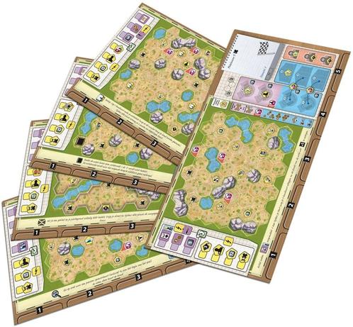 Ark Nova - Dierentuinplattegrond (Set 2) | White Goblin, Hobby en Vrije tijd, Gezelschapsspellen | Bordspellen, Nieuw, Verzenden
