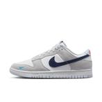 Nike Dunk Low White Grey Navy Aqua Mini Swoosh - Maat 38 EU, Kleding | Heren, Schoenen, Ophalen of Verzenden, Nieuw, Nike