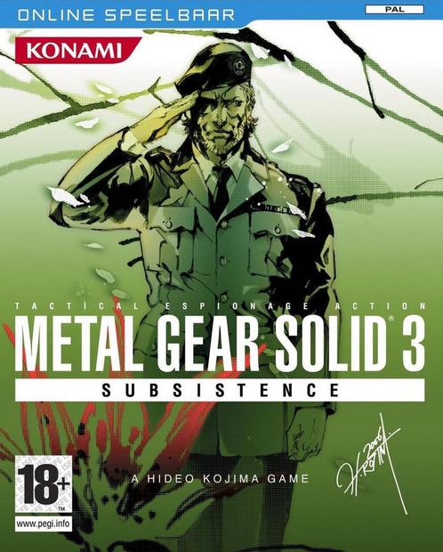 Metal Gear Solid 3: Subsistence [PS2], Spelcomputers en Games, Games | Sony PlayStation 2, Ophalen of Verzenden