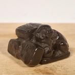 Shi shi con timbri - Hout - Japan - Meiji periode, Antiek en Kunst