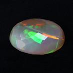 1 pcs Geel, Groen, Oranje, Wit Opaal - 19.58 ct -, Nieuw