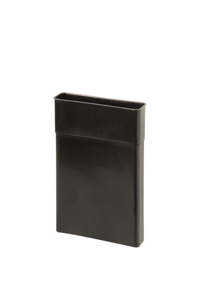 Ubbink VloerVent Nieuwbouw Verlengstuk verticaal 150mm zwart, Doe-het-zelf en Verbouw, Ventilatie en Afzuiging, Ophalen of Verzenden