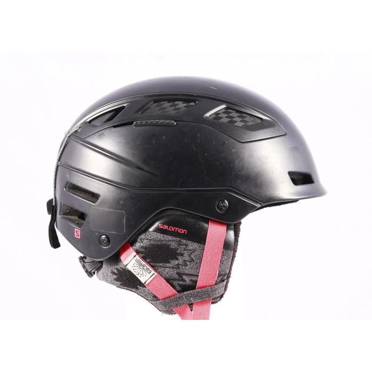 53 54 55 56 skihelm/snowboardhelm SALOMON QST CHARGE, Black/, Sport en Fitness, Skiën en Langlaufen, Skiën, Overige typen, Gebruikt