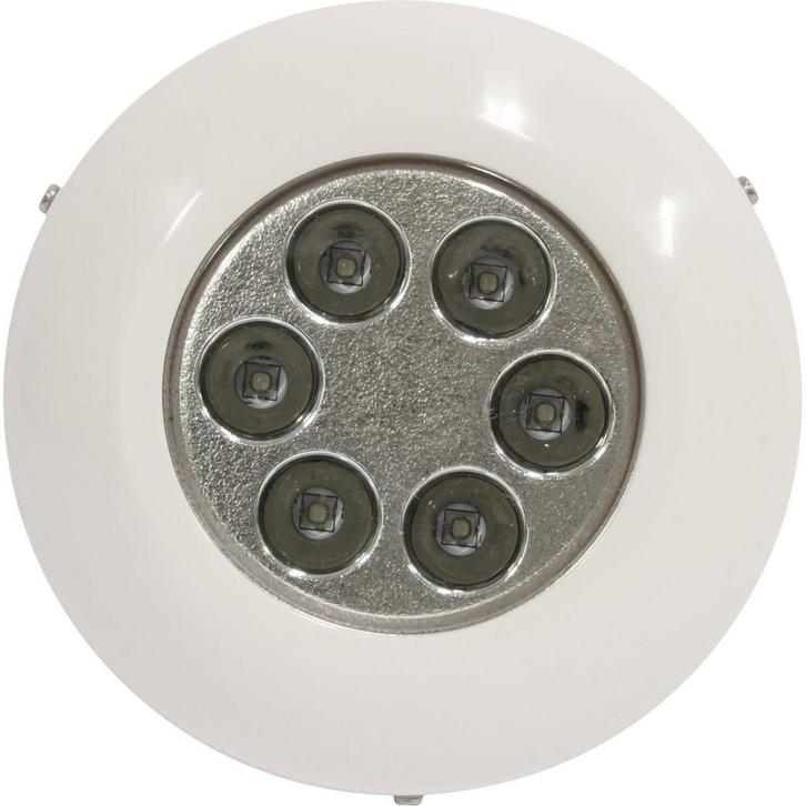 Onderwaterverlichting Boot 6 LED Blauw 10-30 Vdc 92mm, Watersport en Boten, Bootonderdelen, Ophalen of Verzenden