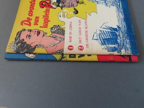 De Avonturen van Kapitein Rob 5 & 6 - 2 Album - Eerste druk, Boeken, Stripboeken