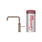 €1870 QUOOKER COMBI CLASSIC FUSION SQUARE MESSING PATINA –, Huis en Inrichting, Keuken | Keukenbenodigdheden, Ophalen of Verzenden