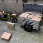Nieuwe fietstrailer/aanhanger Hinterher 500 liter, Nieuw, 80 kg of meer, Overige typen, Ophalen of Verzenden