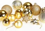 Kerstboom decoraties - Set van 103 - goudkleurig (Interieur), Verzenden, Nieuw