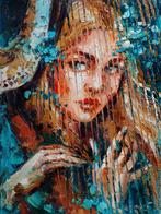 Krystyna Roz-Pasek - Taniec doni - oil on canvas