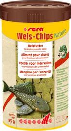 Sera Wels-Chips Nature 250ml (Bodemvissen), Dieren en Toebehoren, Ophalen of Verzenden, Nieuw