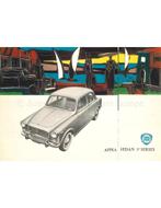 1962 LANCIA APPIA SEDAN BROCHURE ENGELS, Nieuw, Author