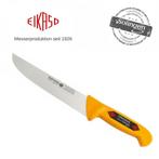 Eikaso Solingen Slagersmes 31 cm – Stijf Lemmet – Geel H, Ophalen of Verzenden, Nieuw, Rvs of Chroom, Los bestek