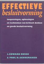 Effectieve besluitvorming 9789057121340 J.E. Russo, Verzenden, Zo goed als nieuw, J.E. Russo