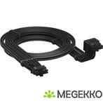 Corsair PSU 90° 12V-2x6 Style B Cable Zwart, Verzenden, Nieuw